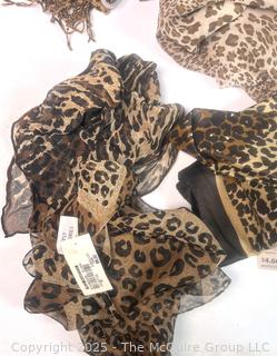 Ladies Scarves in Animal Print Patterns 