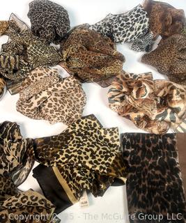 Ladies Scarves in Animal Print Patterns 