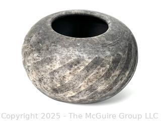 Round Studio Art Pottery Vase Signed (James) Coffelt 3.5"T