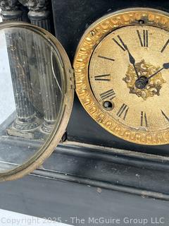 Heavy Ansonia Neoclassical Style Mantle Clock, Untested
