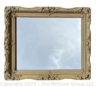 Large Giltwood Wall Mirror.  21" x 25"