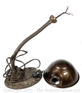 Industrial Metal Desk Lamp. Needs Rewiring