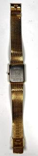 Gruen Precision Quartz Black Dial Wrist Watch