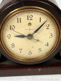 GE Electric Mantel Clock. Untested