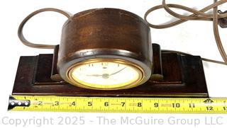 GE Electric Mantel Clock. Untested