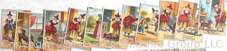 Collections of Victorian Era Cards Including Authors, Birds, Nursery Rhymes, etc