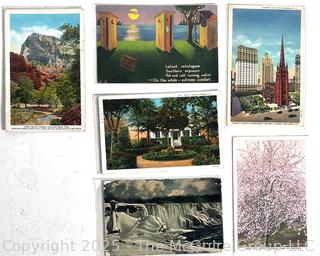 Six (6) Scenic Postcards
