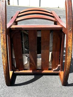 Limbert Stamped Arts & Crafts Mission Oak Rocking Chair c 1910