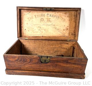 Young Carpenters Wood Tool Chest