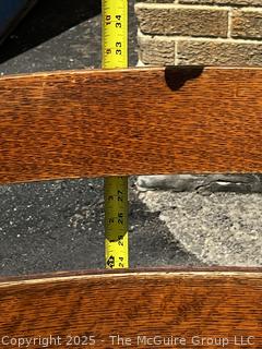 Limbert Stamped Arts & Crafts Mission Oak Rocking Chair c 1910