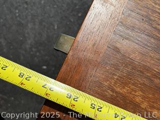 Mid Century Modern American Side Table with Drawer. Martinsville. Some damage 