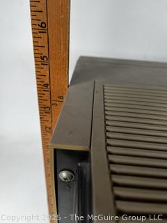Commodore 1702 Color Video CRT Monitor Computer for Retro Gaming. Powers up but Not Tested with Video Input.
