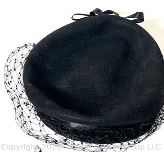 Blue Stoneware Mixing Bowl, Hats and Puerto Rican Vejigante Mask