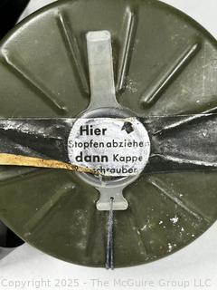 Cold War German Gas Mask With Zivilschutzfilter 68 Filter Respirator