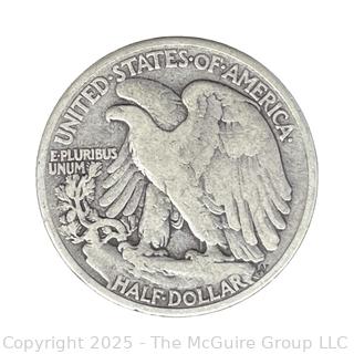 1942 (P) US Walking Liberty Half Dollar 50 Cent Coin