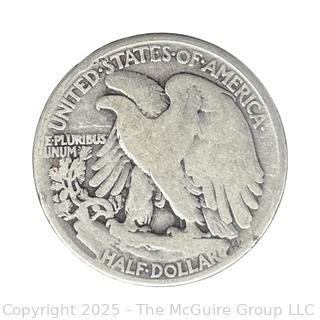 1942 (P) US Walking Liberty Half Dollar 50 Cent Coin