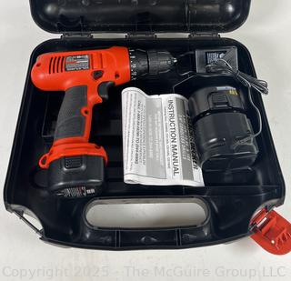 Black & Decker 6.5V Electric Drill in Case (untested)