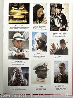1981 Indiana Jones Raiders Of The Lost Ark Story Book & 1982 ET Extra Terrestrial Storybook