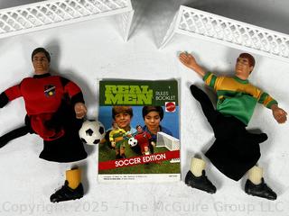 Mattel 1986 Real Men Deluxe Soccer Game