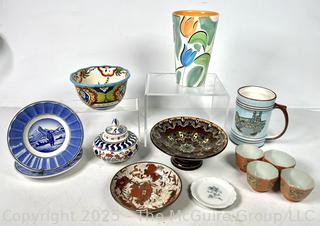 Group of Porcelain and Pottery Decorative Items