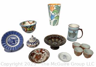 Group of Porcelain and Pottery Decorative Items