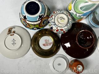 Group of Porcelain and Pottery Decorative Items