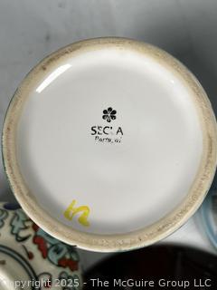 Group of Porcelain and Pottery Decorative Items
