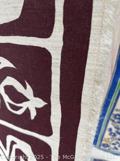 Three (3) Woven Textile Items
