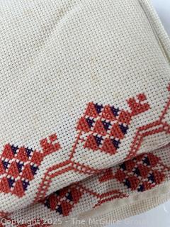 Group of Embroidered Linens