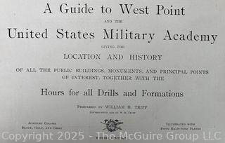 A Guide to West Point, United States Military Academy Souvenir Photo Book c 1900