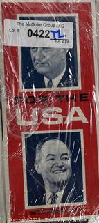 Presidential Political Campaign Materials for Nixon, Johnson, Carter & Ford