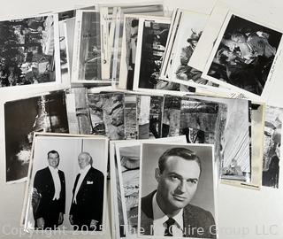 Large Grouping of Black & White Promotional Movie Stills c 1930's - 1980's. 8x10" 