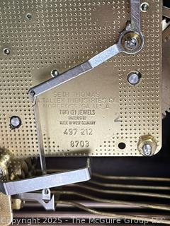 Seth Thomas Westminster Chime Talley Barrister Mantle Clock