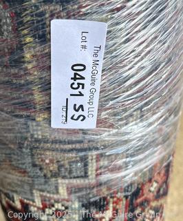 Bijar Wool Hand Knotted Persian Rug.  35" x 67"