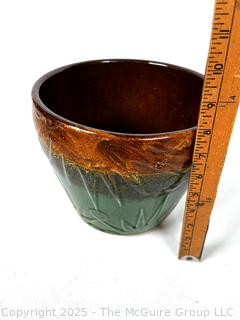 Ransbottom Green and Brown Sun and Moon Planter