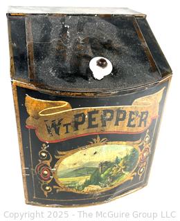 General Store Countertop Pepper Spice Tin 