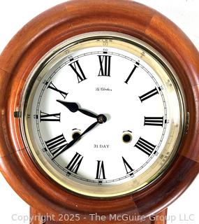 La Cloche 31 Day Regulator Wall Clock