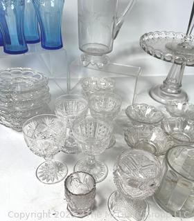 Group of Mixed Glassware