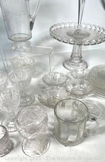 Group of Mixed Glassware