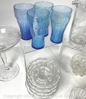 Group of Mixed Glassware