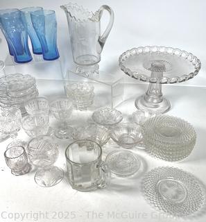 Group of Mixed Glassware