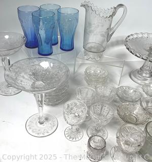 Group of Mixed Glassware