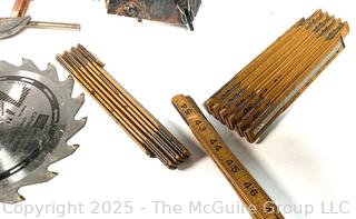 Group of Hand Tools Including Corded Rotary Saw