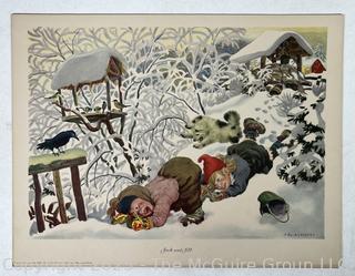 1945 Mother Goose by Feodor Rojankovsky Book 