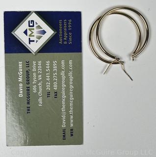 Gold Plated Hoop Earrings