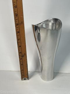 Nambe Studio Stryker Vase