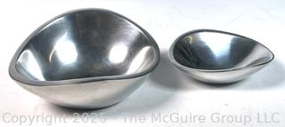 Two (2) Nambe Studio Bowls