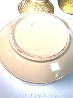 Collection of Porcelain Plates and Serving Bowls
