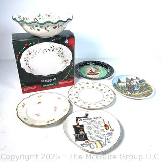 Porcelain Serving Plates