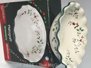 Porcelain Serving Plates